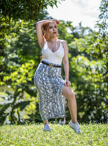 Reptil Maxi Skirt