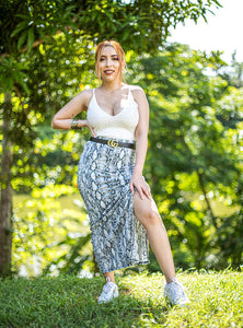Reptil Maxi Skirt