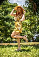 Load image into Gallery viewer, Mustard Romper
