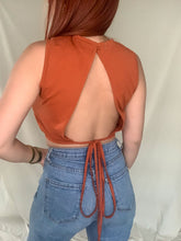 Load image into Gallery viewer, Pumpkin Crop Top
