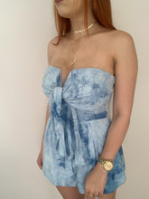 Load image into Gallery viewer, Aqua Romper
