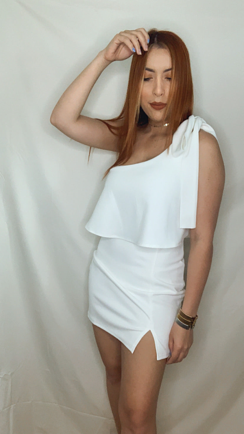 One Shoulder Party Dress