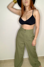 Load image into Gallery viewer, Olive Wide Leg Pant
